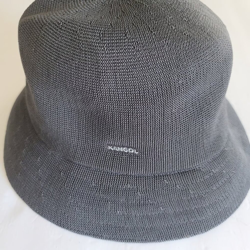Kangol Hat Mens medium gray Bucket 6366BC